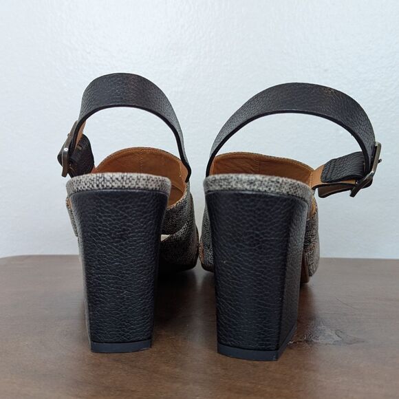 Chie Mihara Snake Whimsigoth Witchy Feminine Preppy Block Heels 37 - Picture 4 of 8